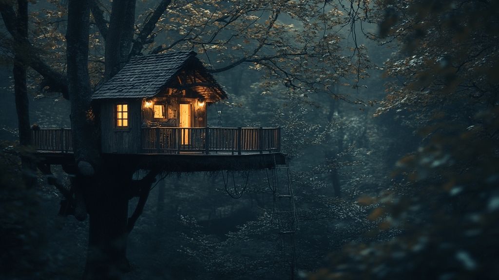 Les cabanes : une vue imprenable dans les arbres